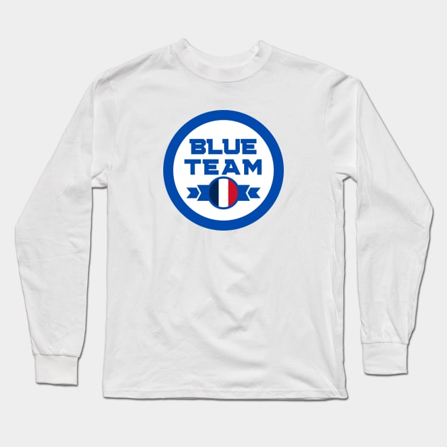 Cybersecurity Blue Team France Gamification Badge CTF Long Sleeve T-Shirt by FSEstyle